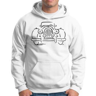 Morgan 4X4 44 Black British Car Hoodie - Thegiftio UK