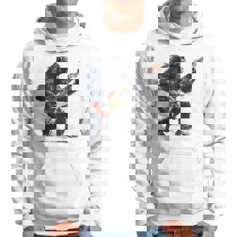 Music Monkey I Monkey Playing Guitar Hoodie - Thegiftio