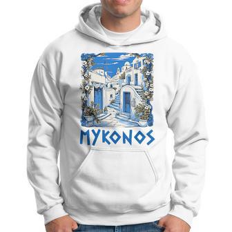 Mykonos Souvenir Mykonos Greece Mykonos Kapuzenpullover - Geschenkecke