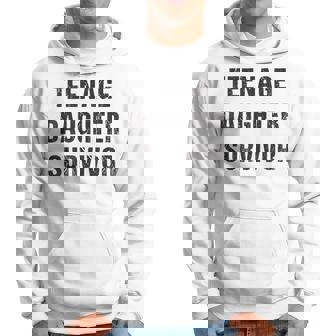 Nage Daughter Survivor Parenting Quote Fathers Day Hoodie - Thegiftio UK