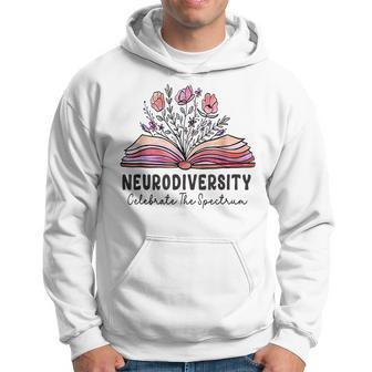 Neurodiversity Celebrate The Spectrum Brain Autism Awareness Hoodie - Seseable