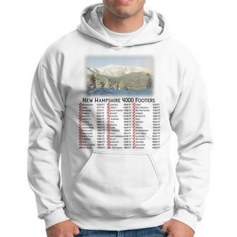 New Hampshire 4000 Footers Hoodie - Monsterry AU