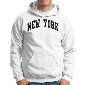 New York Nyc Throwback Classic Hoodie - Monsterry DE