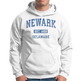 Newark Delaware De Vintage Athletic Sports Hoodie - Monsterry UK