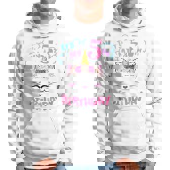 Niños 5º Cumpleaños Chica Traje Gatos Unicornio Rosario Corona Sudadera - Regaloses