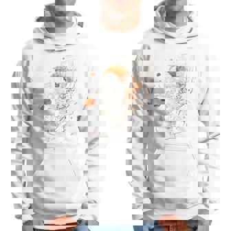 Niños Cool Space Baloncesto Con Astronauta Planetas Sumergible En Aro Sudadera - Regaloses