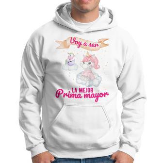 Niños Prima Mayor Voy A Ser La Mejor Tener Primito Niña Bebe Regal Sudadera - Regaloses