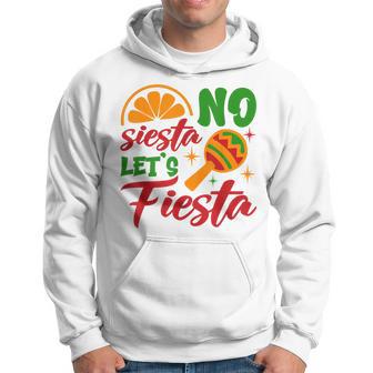 No Siesta Let's Celebrate Mexican Maracas Sombrero Kapuzenpullover - Geschenkecke