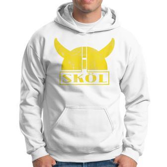 Norse Skol Helmet Vikings Hoodie - Monsterry UK