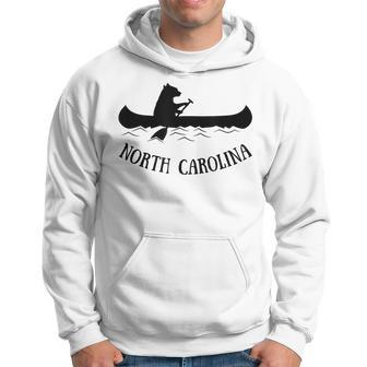 North Carolina Nc Bear Canoe Hoodie - Monsterry UK