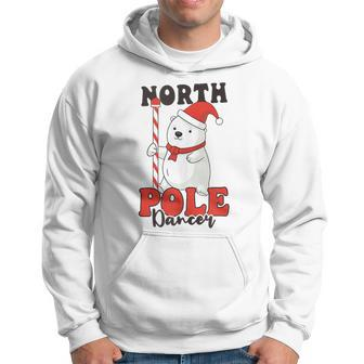 North Pole Dancer Christmas Pole Dance Hoodie - Monsterry