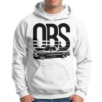 Obs Old Body Style Lowered Truck Vintage Car Show Hoodie - Monsterry CA