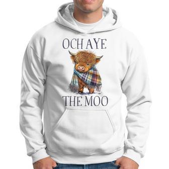 Och Aye The Moo Highland Cow Hoodie - Thegiftio UK