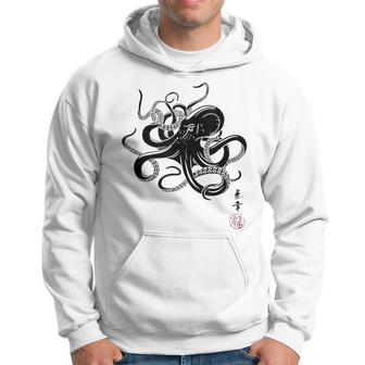 Octopus Japanese Hoodie - Thegiftio UK