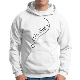 Openly Gray Gray Hair Salt And Pepper Hoodie - Monsterry