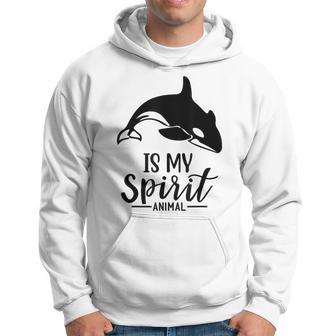 Orca Is My Ghost Tier I Orca Whale I Orca S Hoodie - Seseable