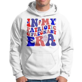 In My Patriotic And Pregnant Era 4Th Of July Pregnancy Hoodie - Monsterry AU