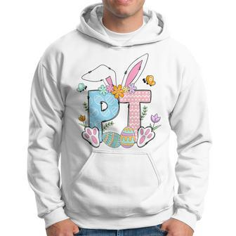 Physical Therapy Easter Bunny Pt Physical Therapy Pta Hoodie | Mazezy