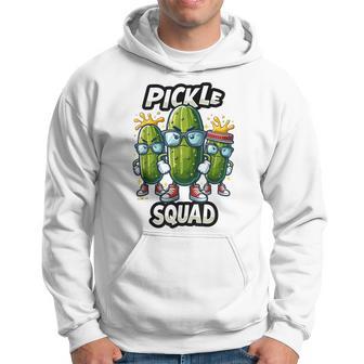 Pickle Squad Pickle Costume Vegan Cucumber Pickles Hoodie - Monsterry UK