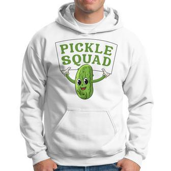 Pickle Squad Cucumber Vegan Pickles Lover Hoodie - Monsterry