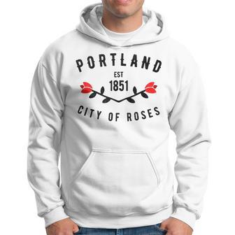 Portland City Of Roses Oregon Pdx Classic Vintage 503 Hoodie - Monsterry UK