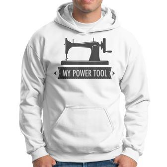 My Power Tool Sewing Machine In Light Colors Hoodie - Monsterry