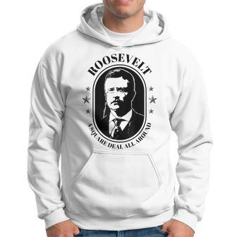 President Theodore Teddy Roosevelt Bull Moose Party Hoodie - Monsterry