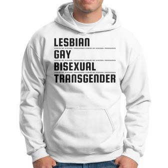 Pride Month Lesbian Gay Bisexual Transgender Lgbtq Hoodie - Thegiftio UK