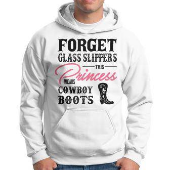 Princess Cowgirl Cowboy Boots Western Line Dancing Ladies Hoodie - Thegiftio UK