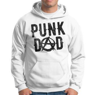 Punk Dad Punk Rock Is Not Dead Anarchy Misfit Father Hoodie - Monsterry UK