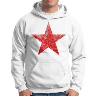 Red Star Ussr Cccp Soviet Union Russia Retro Communist Hoodie - Thegiftio UK