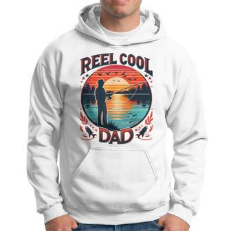 Reel Cool Great Grandpa Fishing Fish Father's Day Hoodie - Thegiftio UK