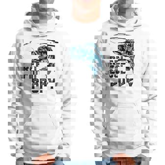 Reel Cool Poppy Fishing Fathers Day Daddy Hoodie - Seseable