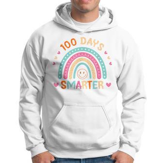 Retro 100 Days Of School Teachers Students 100Th Day School Hoodie - Monsterry