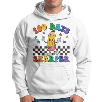 Retro 100 Days Sharper Little Pencil 100 Days Of School Hoodie - Monsterry