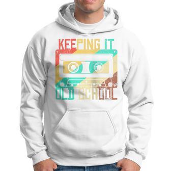 Retro Cassette Mixtape Retro Music 80S And 90S Hip Hop Manga Raglan Sudadera - Regaloses