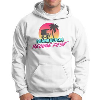 Retro Miami Beach Florida Retro Vintage Style Hoodie - Monsterry DE