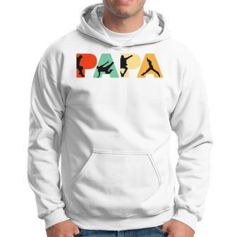 Retro Parkour Papa Lustigerintage Papa Parkour Kapuzenpullover - Geschenkecke