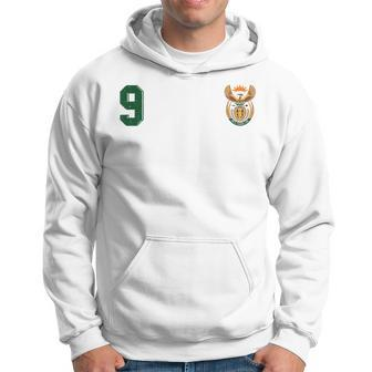 Retro South Africa Soccer Jersey Football Rugby 9 Hoodie - Monsterry DE