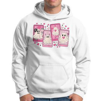 Retro Will You Be My Boo Cute Ghost Valentines Day Be My Boo Hoodie - Monsterry