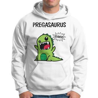 Reveal Pregnant Cute Pregosaurus Dinosaur Announcement Hoodie - Thegiftio UK