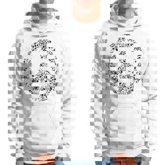 Rima En Paz Símbolo Clásico De Amor Por La Paz Sudadera - Regaloses