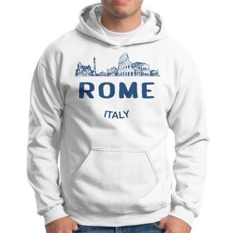 Rome Vintage Rome Travel Italy Souvenirs Hoodie - Monsterry CA