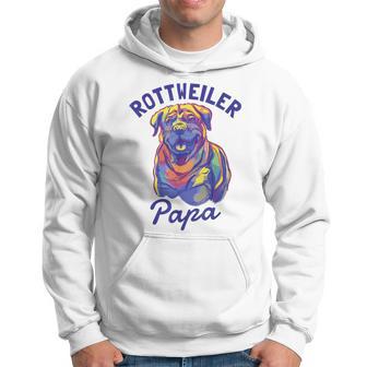 Rottweiler Papa Rottie Dad Dog Lovers Kapuzenpullover - Geschenkecke