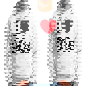 S De Regreso A Los 90 Diseño Gráficointage Retro I Love 90'S Sudadera - Regaloses