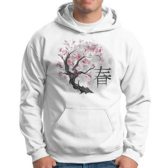 Sakura Japanese Cherry Blossom Tree Hoodie - Thegiftio UK