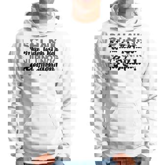 Schlank Würde Ich Dich Nur Unnötig Geil Machen Hoodie - Seseable