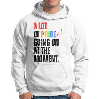 I See A Lot Of Pride Going On At The Moment Lgbt Gay Lesbian Hoodie - Thegiftio UK
