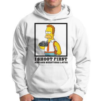 I Shoot First & Ask Questions Later Hoodie - Monsterry