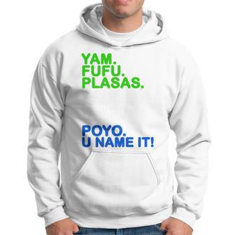 Sierra Leone Flag Yam Fufu African Food Hoodie - Monsterry AU